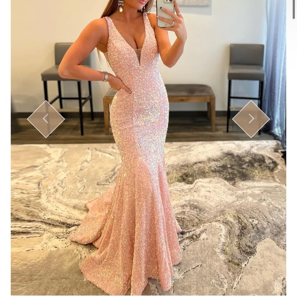 Sparkly prom dress